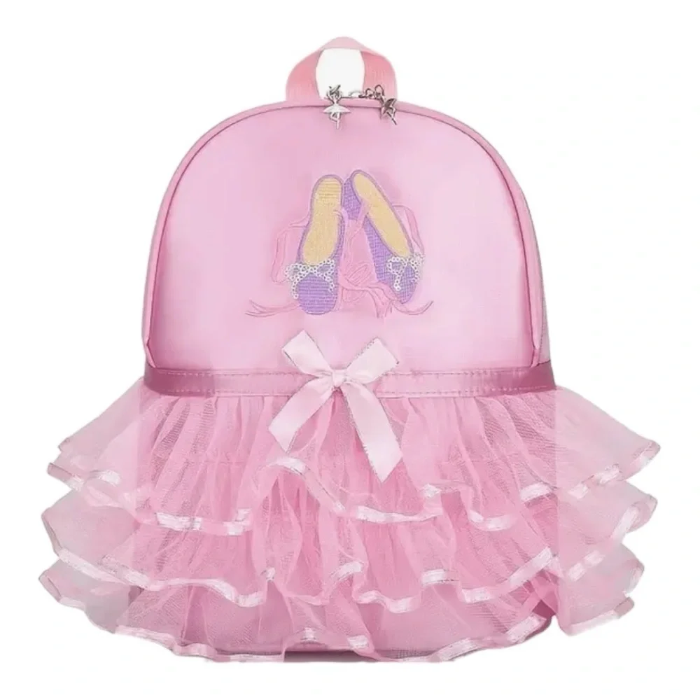 NWT-GIRLS PINK TUTU BACKPACK